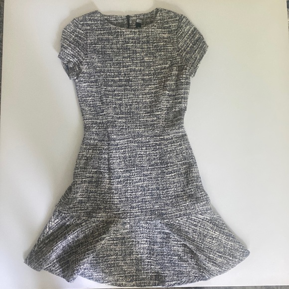Design Lab Gray Tweed Dress - Picture 1 of 5
